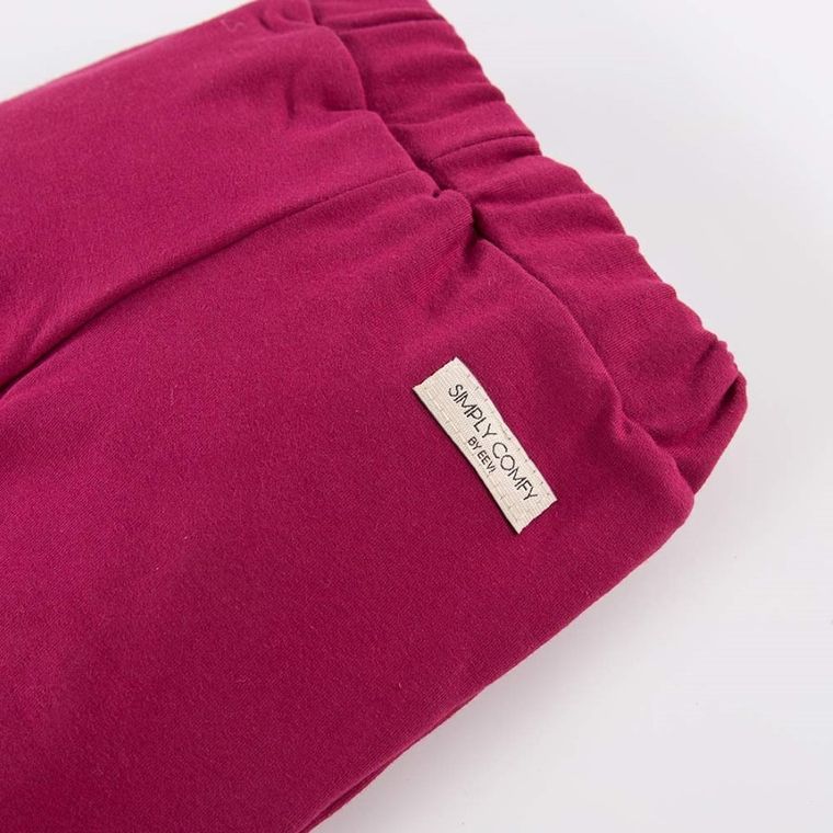 Spodnie dresowe dziewczęce, bordowe, Eevi