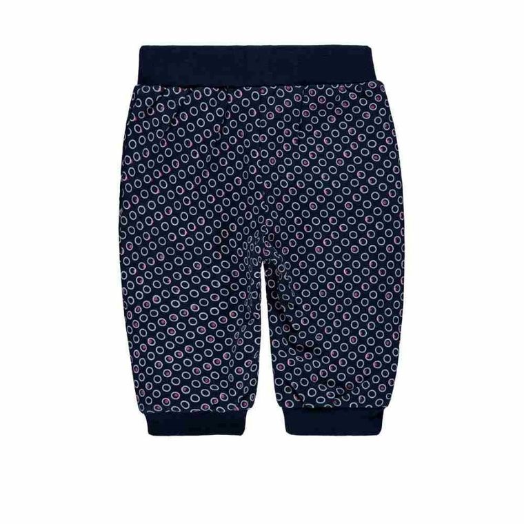 Spodnie dresowe dziewczęce, granatowe, Kanz