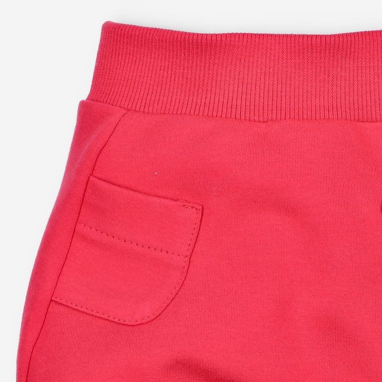 Spodnie dresowe dziewczęce, koralowe, Nini