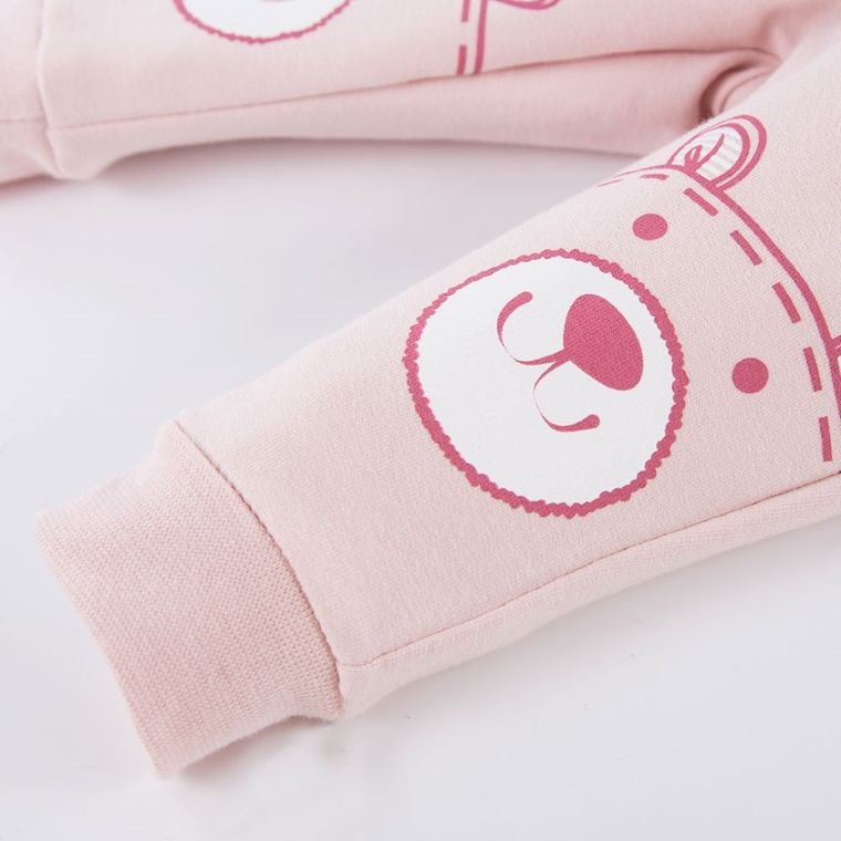 Spodnie dresowe dziewczęce, różowe, Big Bear, Eevi