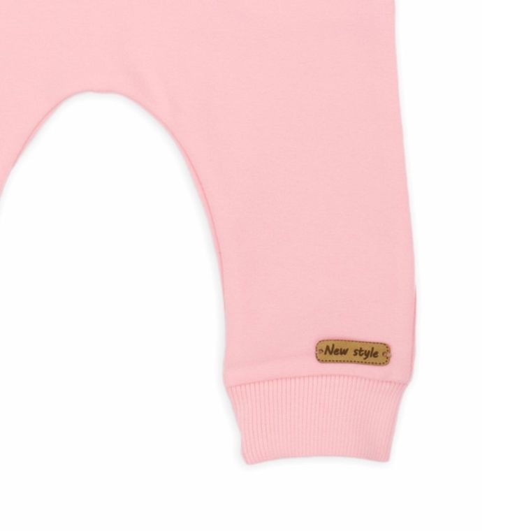 Spodnie dresowe dziewczęce, różowe, Nicol