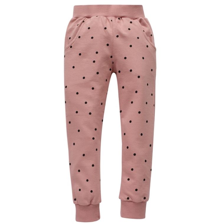 Spodnie dresowe dziewczęce, różowe, Pinokio