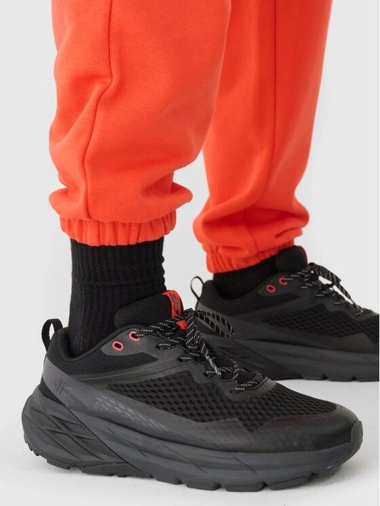 Spodnie dresowe męskie, czerwone, 4F