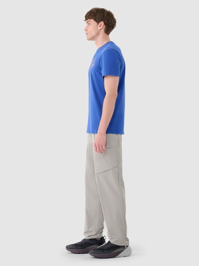 Spodnie dresowe męskie, szare, 4F