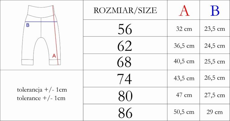 Spodnie dresowe niemowlęce, biało-czarne, Nicol