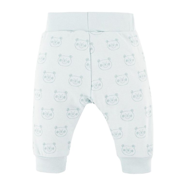 Spodnie dresowe niemowlęce, miętowe, Big Bear, Eevi