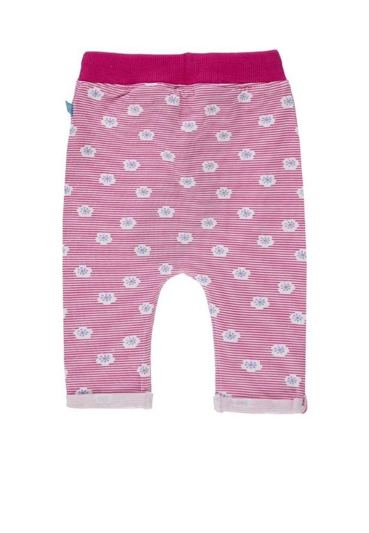 Spodnie dziewczęce, biało-różowe, Lief