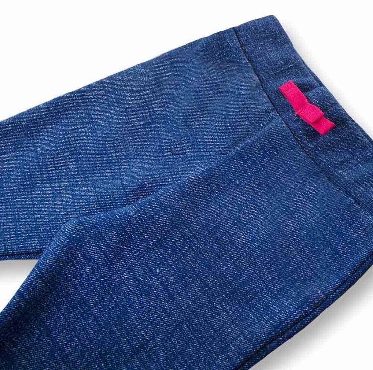Spodnie dziewczęce, denim, Eevi
