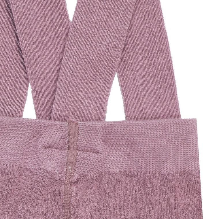 Spodnie dziewczęce na szelkach, fioletowe, Nicol