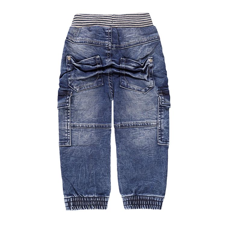 Spodnie jeansowe chłopięce, denim, Kanz