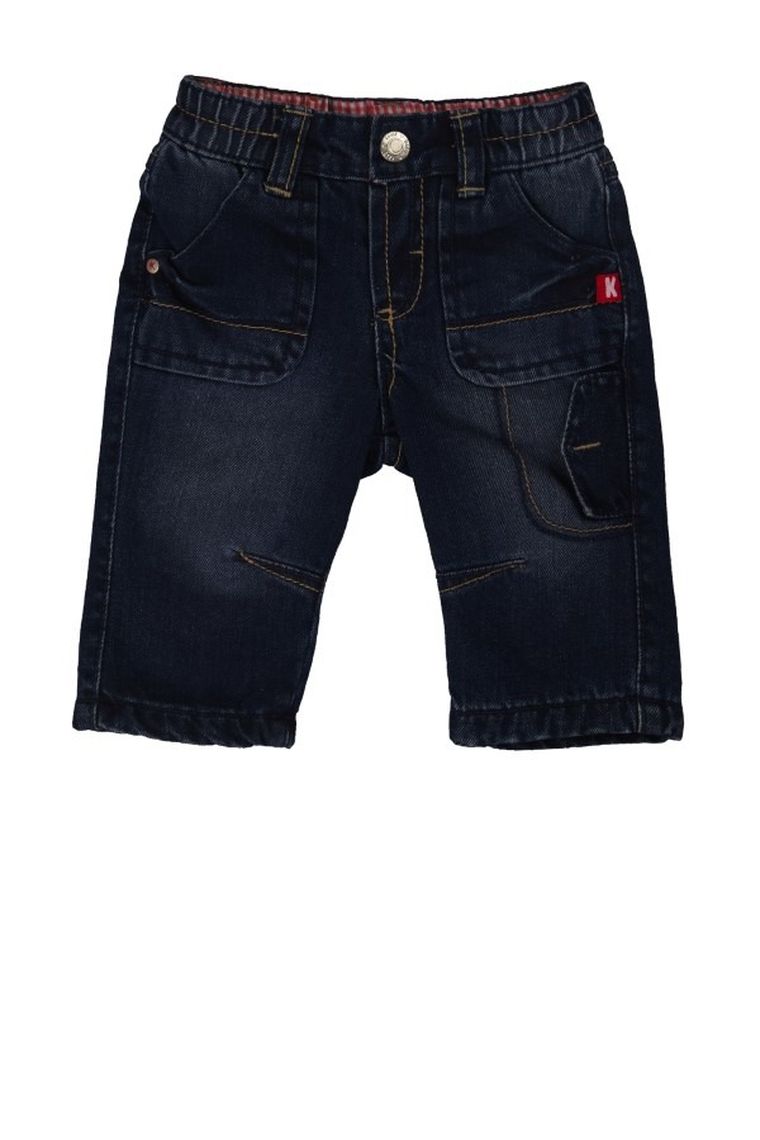 Spodnie jeansowe chłopięce, denim, Kanz