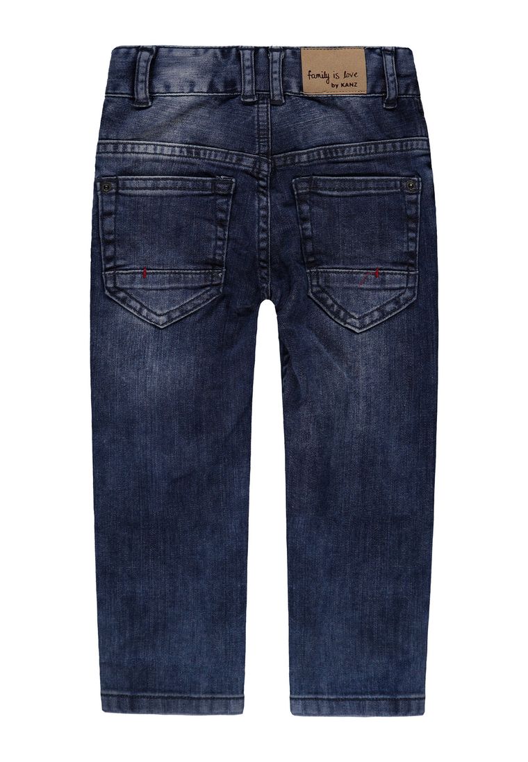 Spodnie jeansowe chłopięce, niebieskie, Kanz