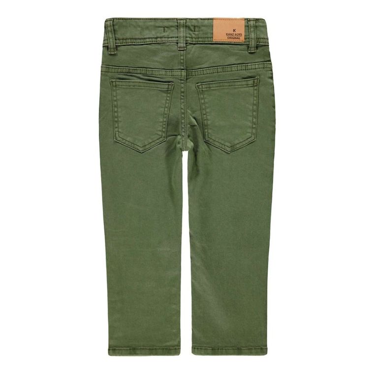 Spodnie jeansowe chłopięce, zielone, Kanz