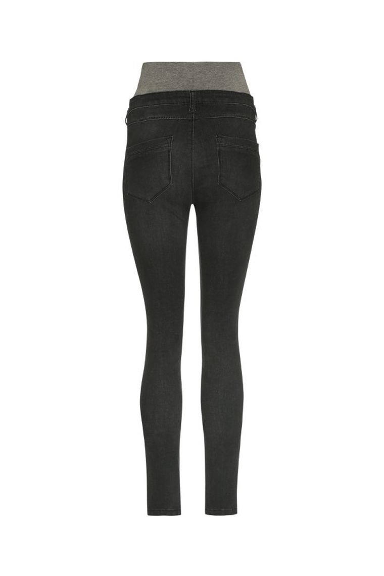 Spodnie jeansowe damskie, ciążowe, slim, szare, Bellybutton
