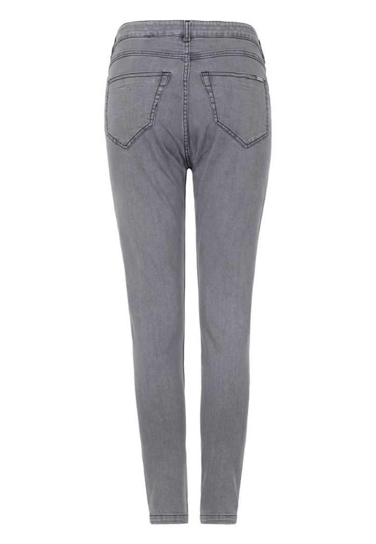 Spodnie jeansowe damskie, ciążowe, slim, szare, Bellybutton