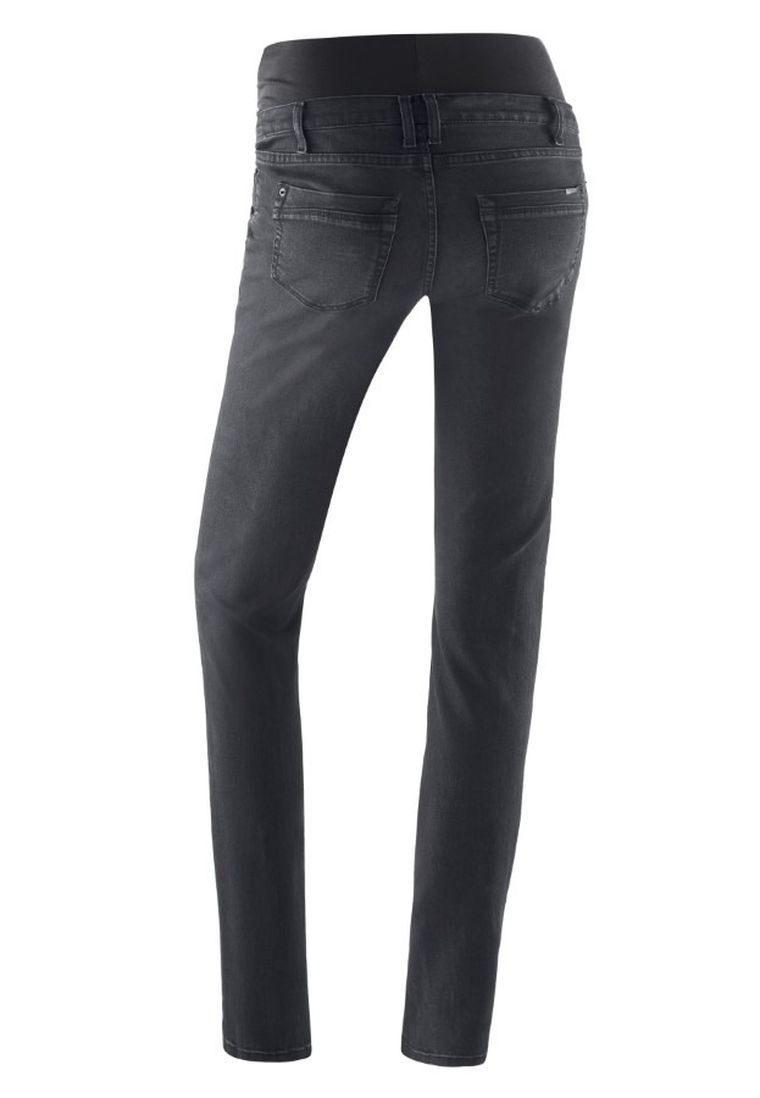 Spodnie jeansowe damskie, ciążowe, slim, szare, Bellybutton