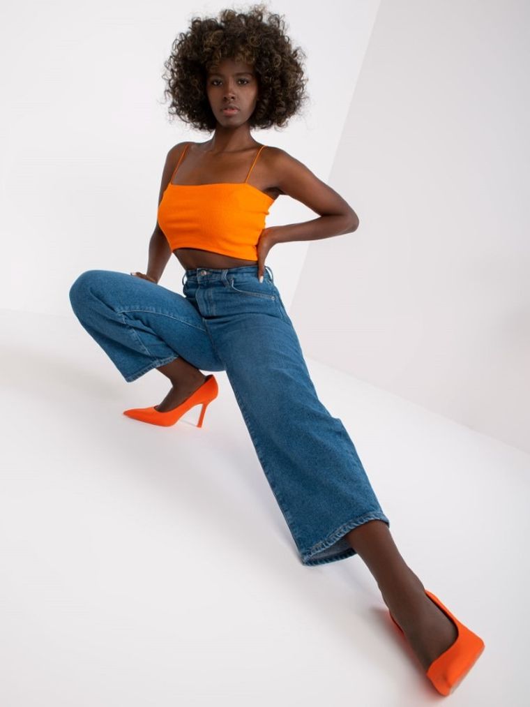 Spodnie jeansowe damskie, denim, Rue Paris