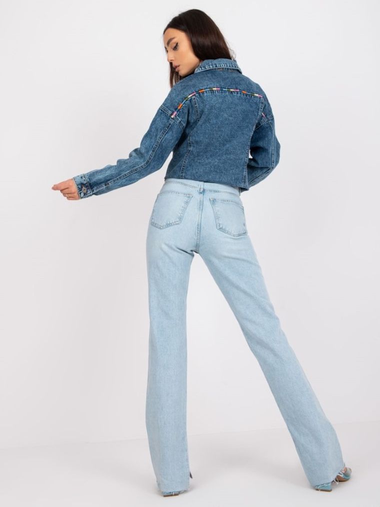 Spodnie jeansowe damskie, denim, Rue Paris