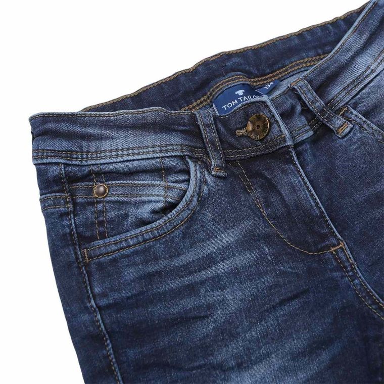 Spodnie jeansowe dziewczęce, denim, Tom Tailor