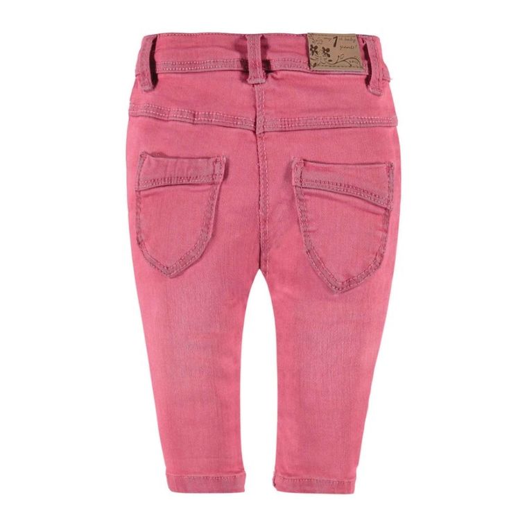 Spodnie jeansowe dziewczęce, różowe, Kanz