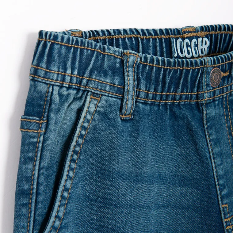 Spodnie jeansowe jogger z regulacją Cool Club