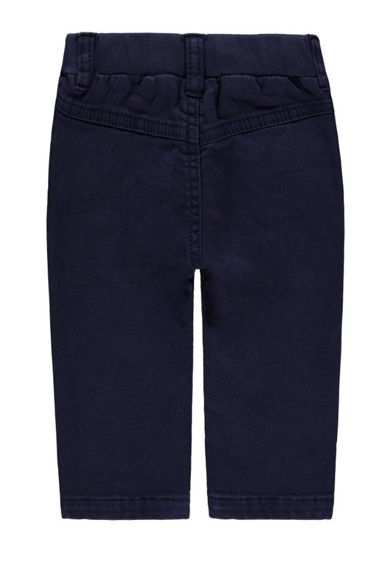 Spodnie materiałowe chłopięce, ciemnoniebieskie, Kanz