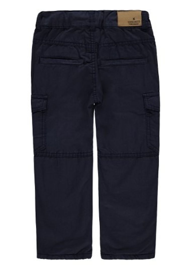 Spodnie materiałowe chłopięce, granatowe, Kanz