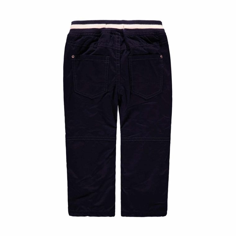 Spodnie materiałowe chłopięce, granatowe, Kanz