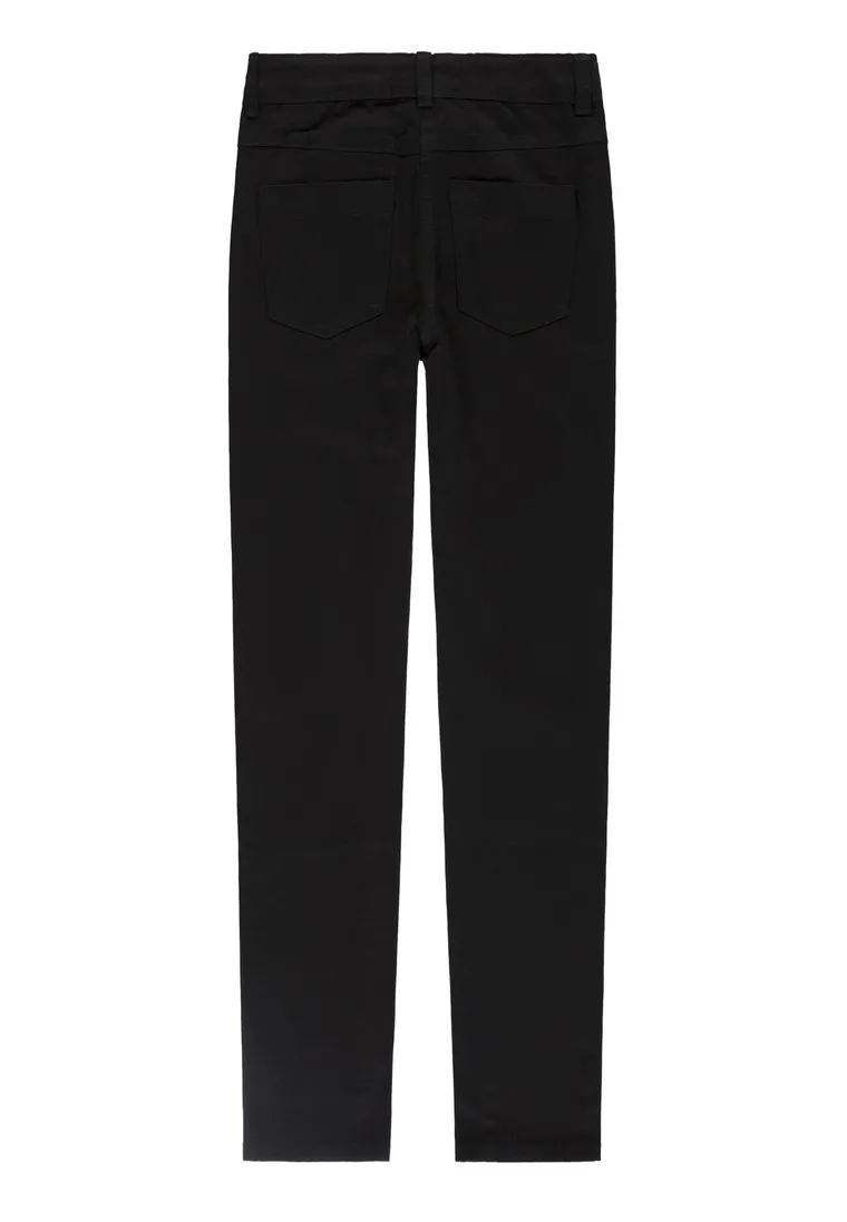 Spodnie materiałowe dziewczęce, czarne, Tom Tailor