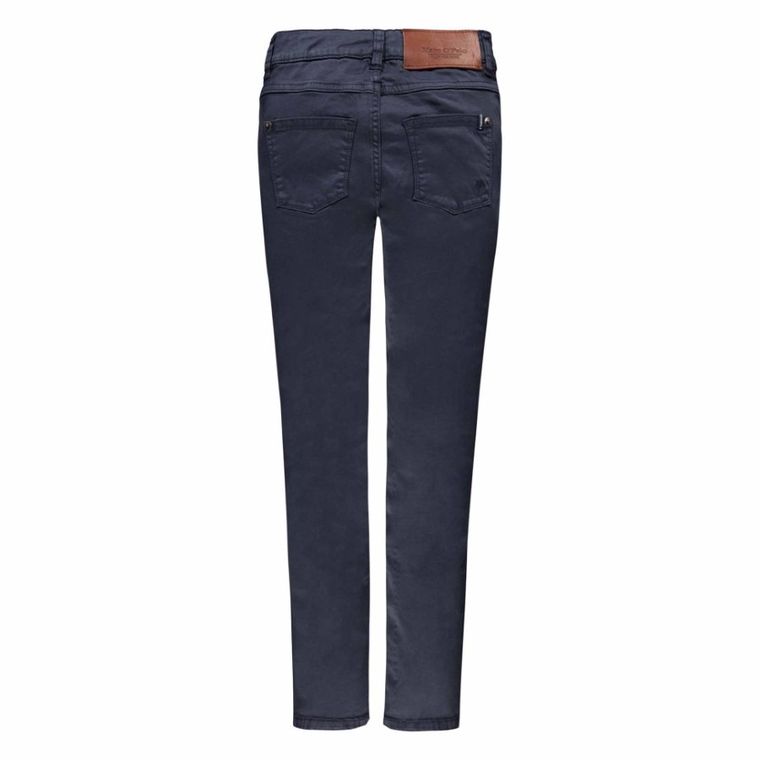 Spodnie materiałowe dziewczęce, granatowe, Marc