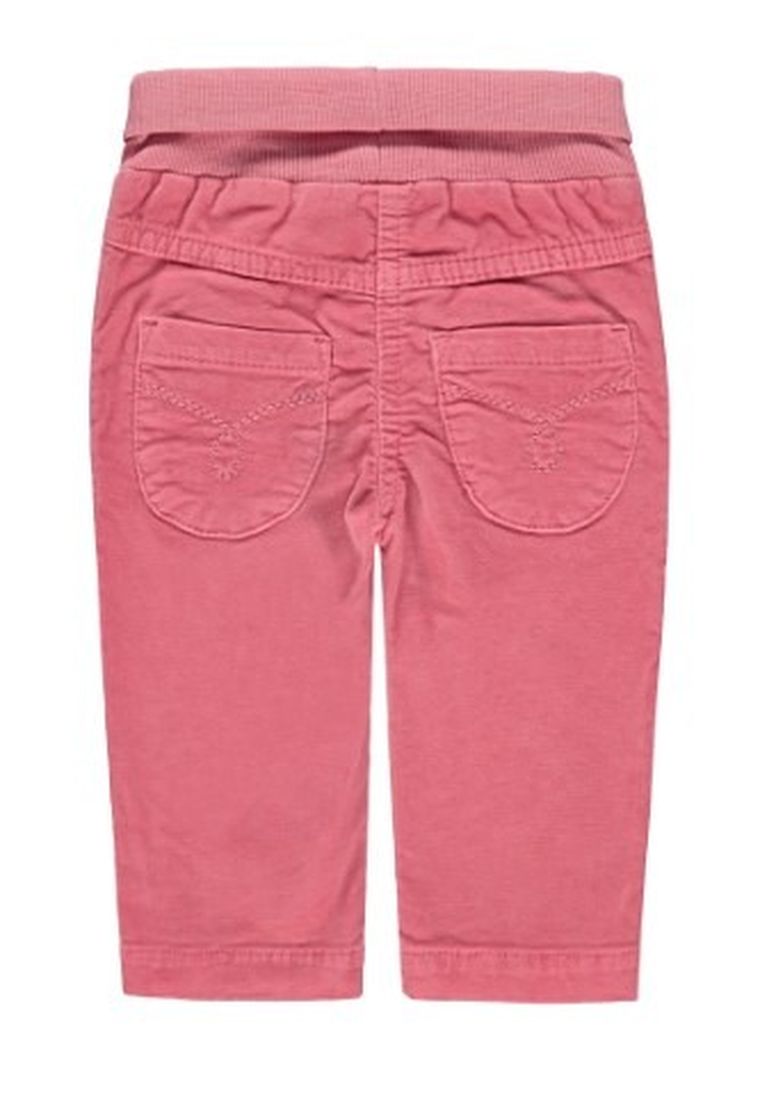 Spodnie materiałowe dziewczęce, różowe, Kanz