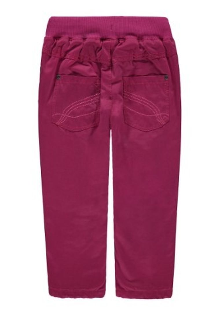 Spodnie materiałowe dziewczęce, różowe, Kanz
