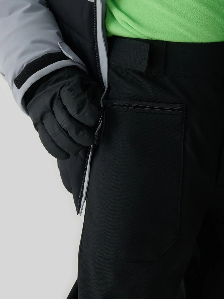 Spodnie narciarskie chłopięce, czarne, 4F