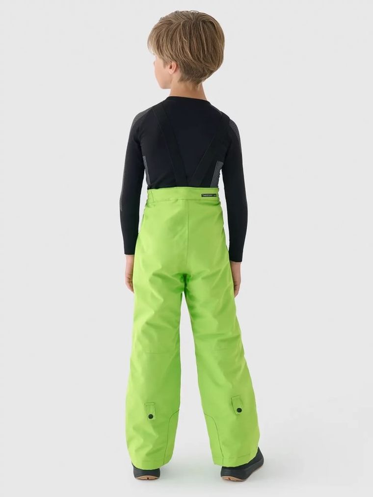 Spodnie narciarskie chłopięce, zielone, 4F
