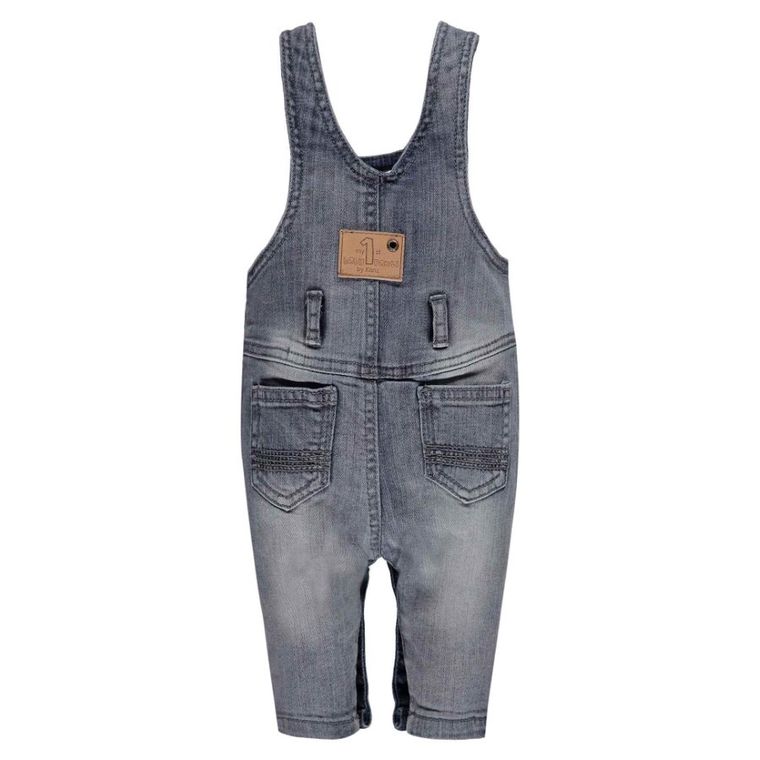 Spodnie ogrodniczki jeansowe chłopięce, niebieskie, Kanz