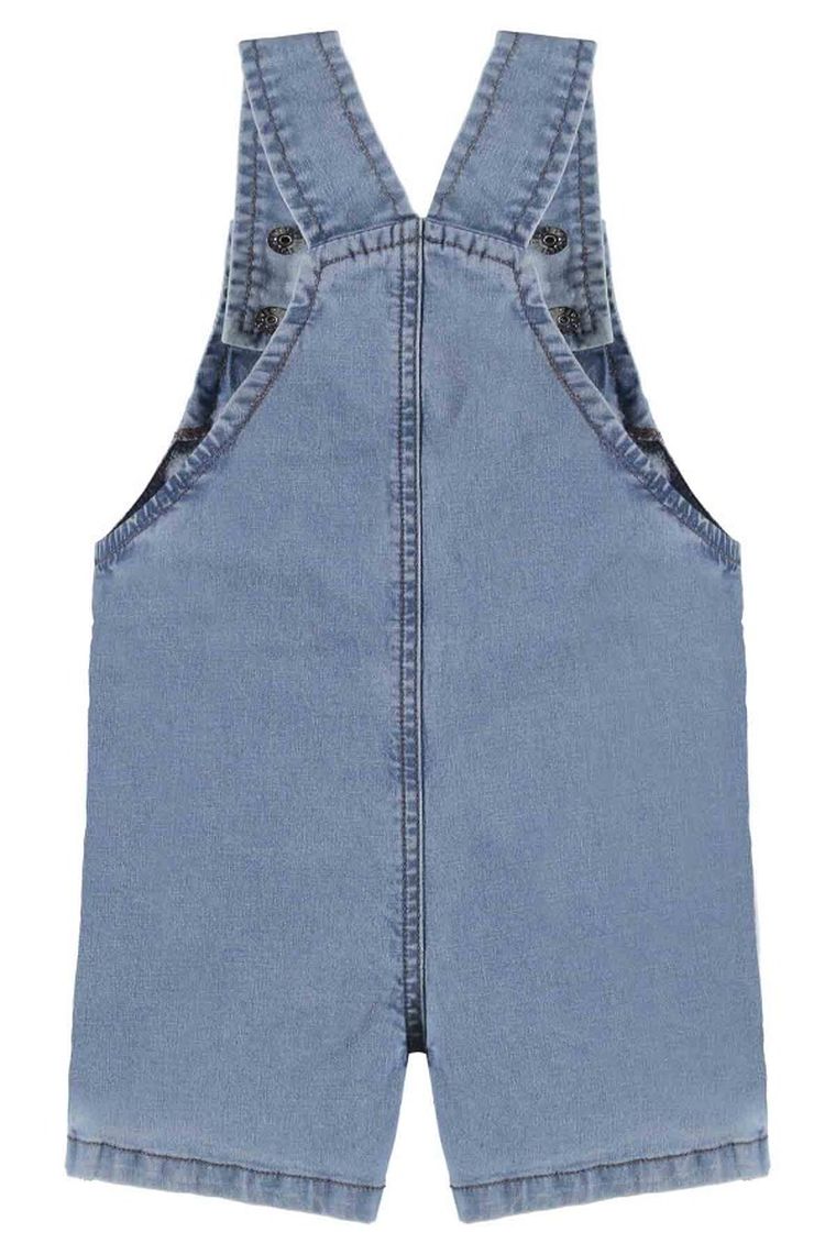 Spodnie ogrodniczki jeansowe dziecięce, denim, Up Baby