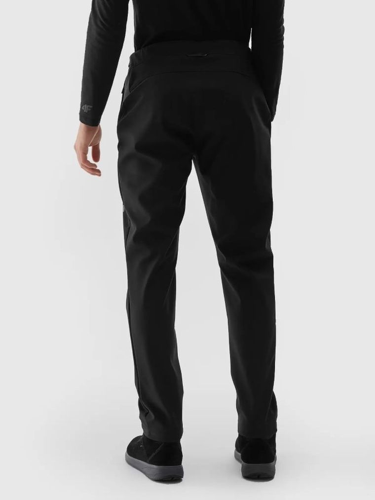 Spodnie softshell męskie, czarne, 4F