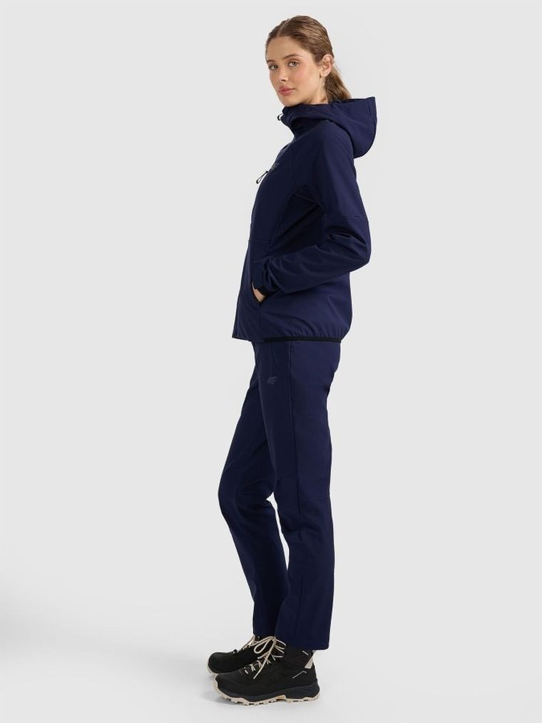 Spodnie trekkingowe damskie, granatowe, 4F