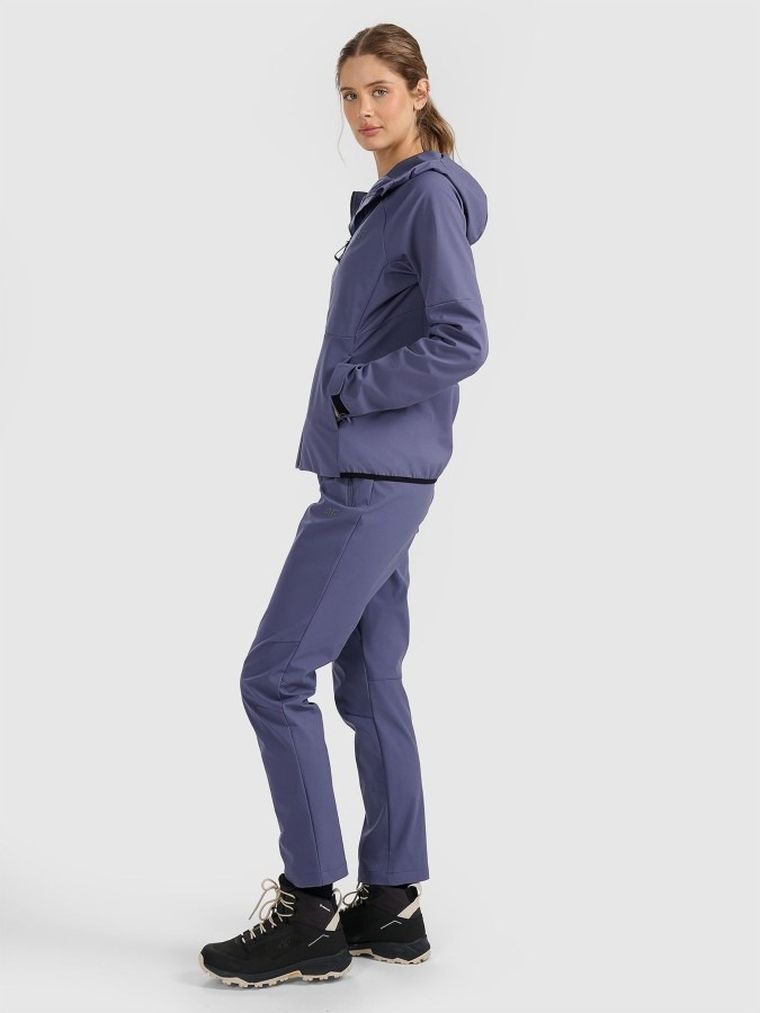 Spodnie trekkingowe damskie, niebieskie, 4F