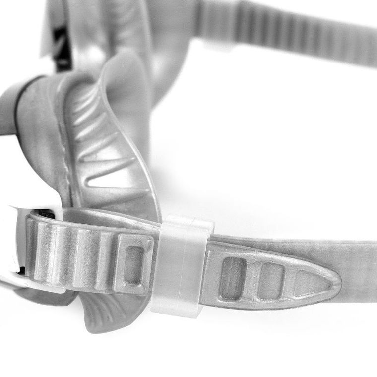 Spokey, Erisk, okulary pływackie, srebrne