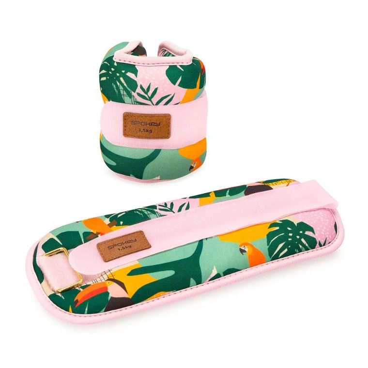 Spokey, Home Jungle, obciążenia na kostki i nadgarstki, 1,5 kg, 2 szt.