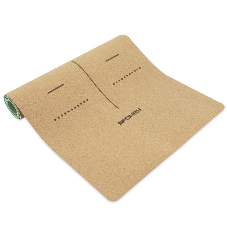 Spokey, Savasana, mata fitnesowa korkowa, 0,4 cm