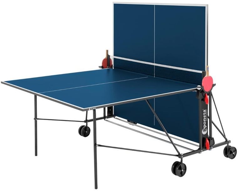 Sponeta, stół do tenisa stołowego, niebieski