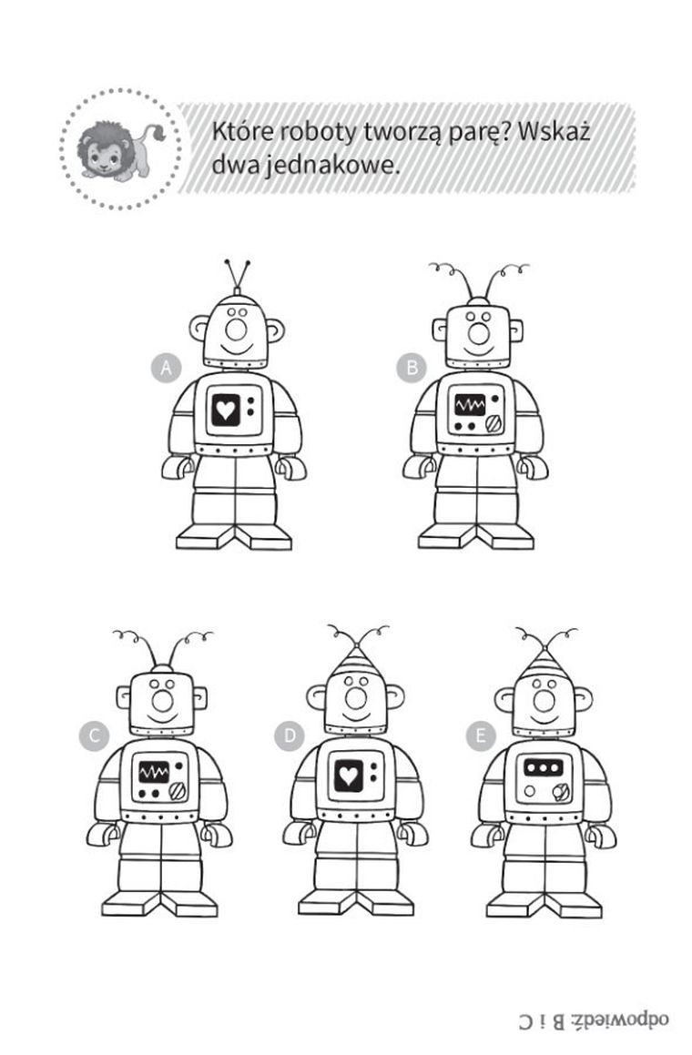 Sprawdź się przedszkolaku! Z lewkiem