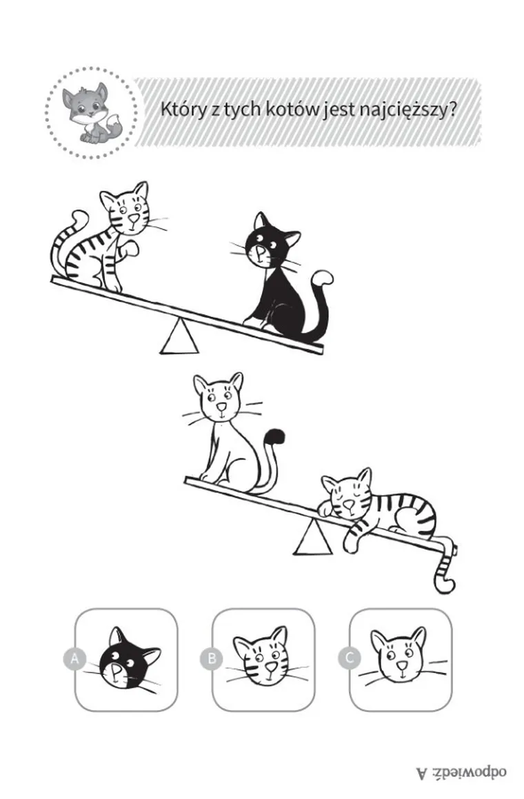 Sprawdź się przedszkolaku! z liskiem