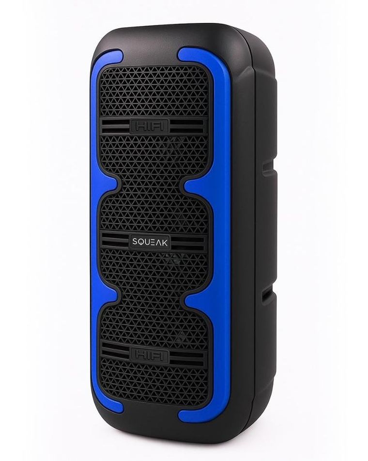 Squeak, BeatOne, głośnik karaoke, bluetooth 5.3, 45W, MICROSD, AUX, USB-C, SQ1009
