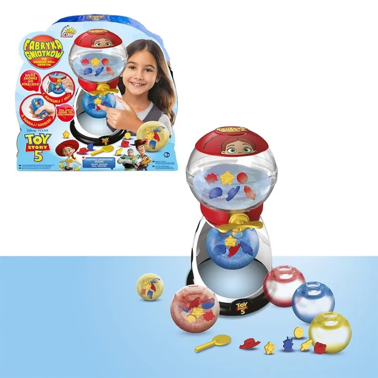Squeez Ball, Toy Story 5, Fabryka Gniotków, zestaw kreatywny