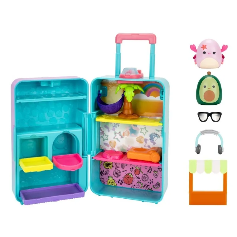 Squish-a-longs, Carry-On Playset, walizka z figurkami