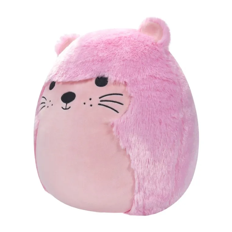 Squishmallows, Fuzzamallows, Pink Otter, różowa wydra, maskotka, 30 cm
