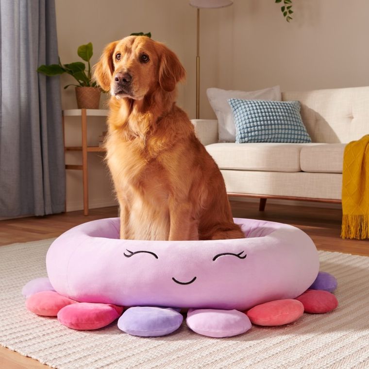 Squishmallows, legowisko dla psa, rozmiar XL, 91 cm, Beula The Octopus